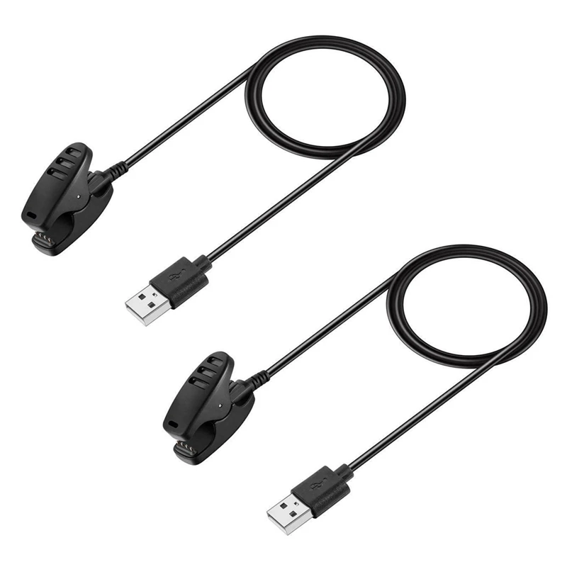 

2X USB Charger Cable Charging Stand For Suunto 5 Traverse Alpha Smart Watch