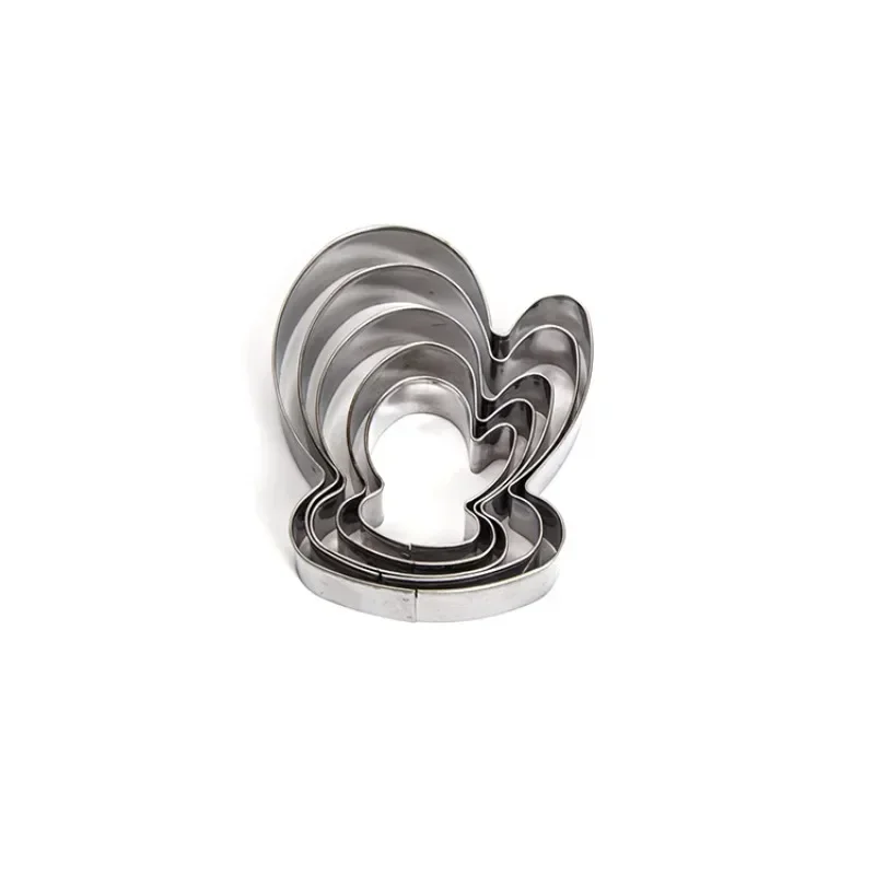 Рождественские формочки для печенья инструменты из нержавеющей стали пряничные