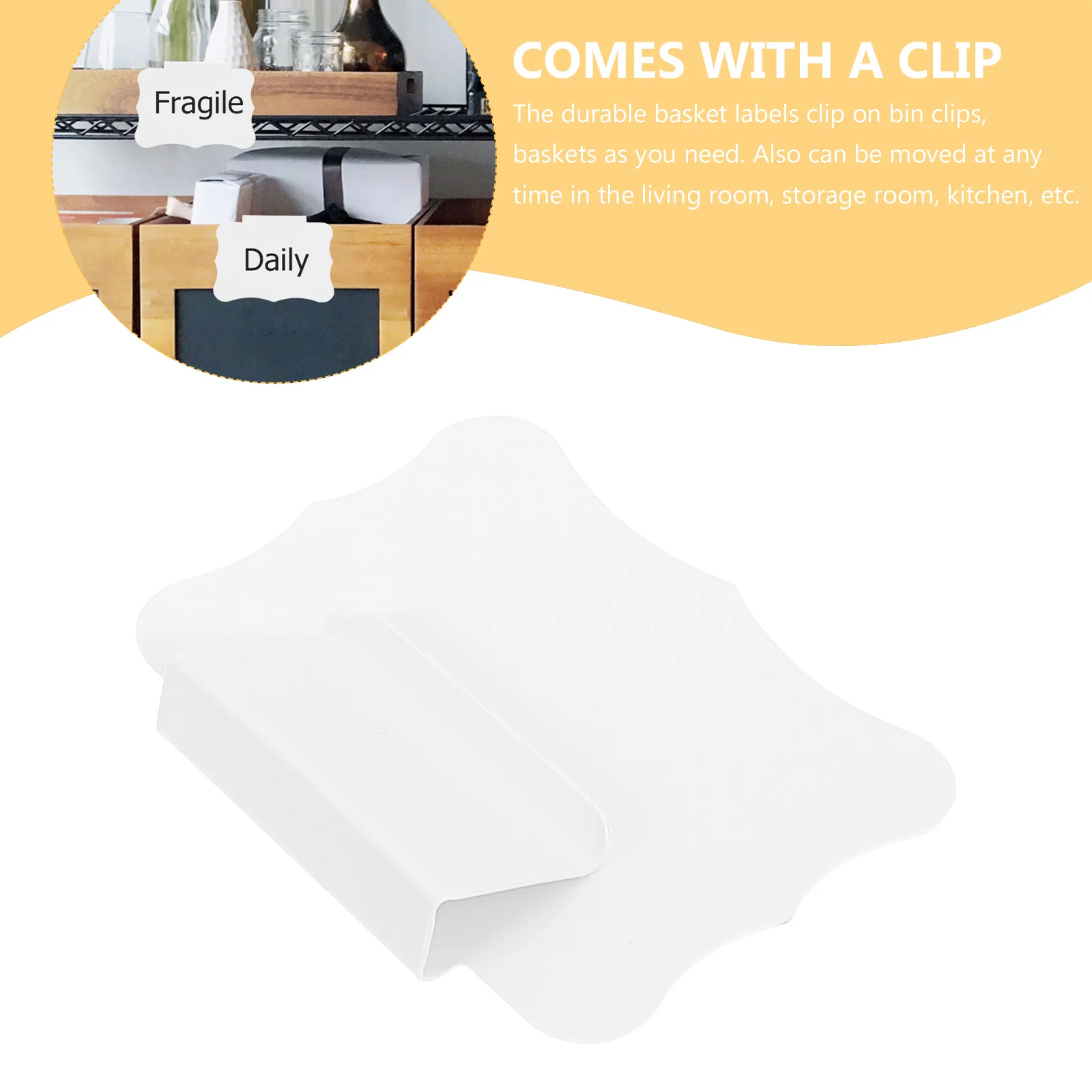 10 шт. подвесной держатель для этикеток съемные рекламные зажимы контейнеры