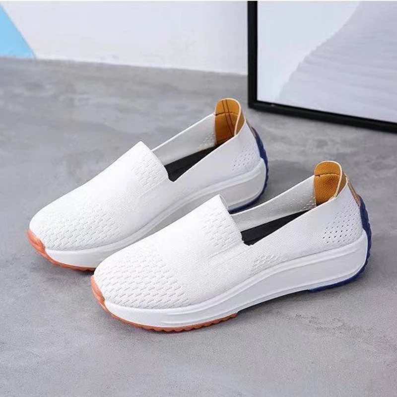 

2022 New Fashion Women's Shoes Single Shoes Summer Oversized Heels Lightweight Non Slip Casual Comfortable Women's Shoes