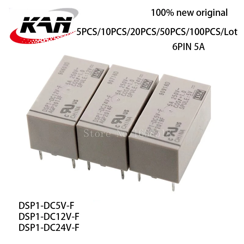 Бесплатная доставка, реле мощности Φ 250 _ 6pin 5A V DC5V 12V 24VDC agpf AGP2013F AGP2014F