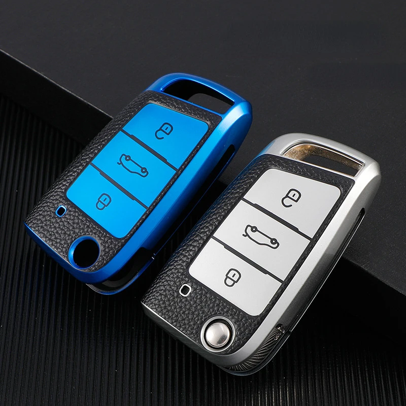 

Tpu Car Key Case Fob Cover Key Shell for For Skoda Volkswagen VW Golf 7 MK7 Tiguan L Lamando Bora Lavida Plus Touran Lamando