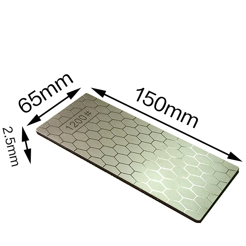 Diamond Sharpening Stone Knife sharpener 150*65*2.5mm Ultra-thin Honeycomb Surface Kitchen Grinding Tool Whetstone | Дом и сад