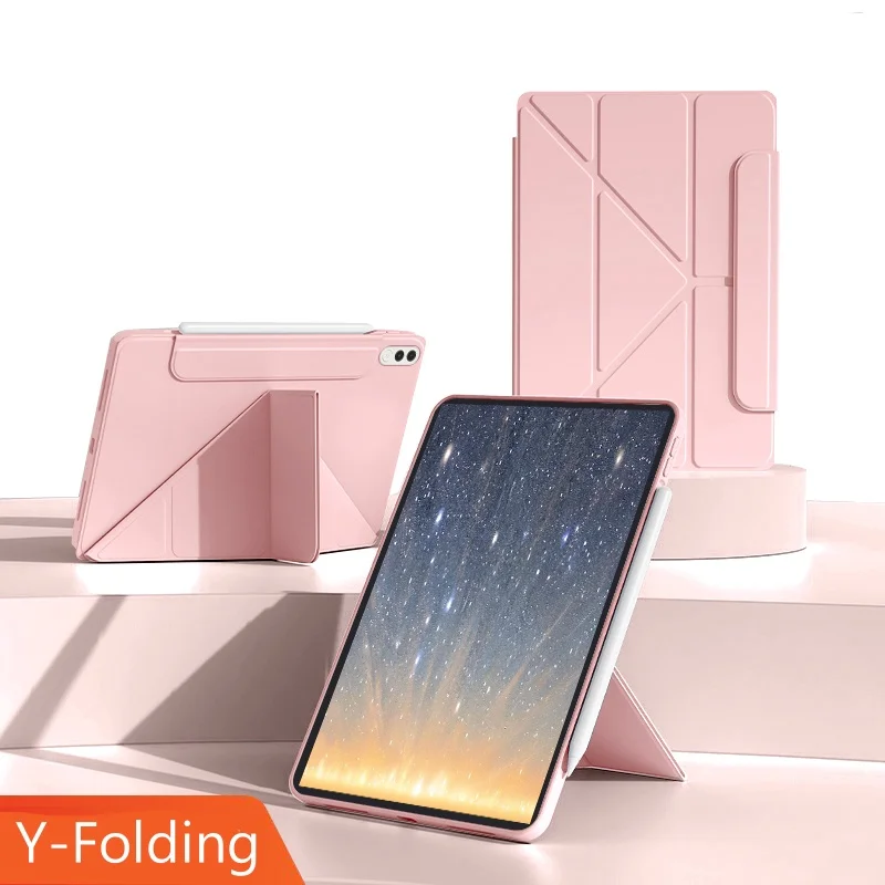 Фото Чехол для Lenovo Yoga Tab 11.1, модель tb710fu, умный складной чехол из искусственной кожи с магнитной подставкой для Lenovo Yoga Tab 11.1 дюймов, чехол-коке №3