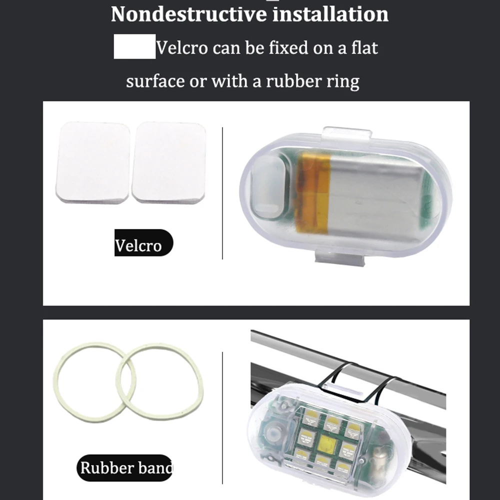 Беспроводная вспышка с высокой яркостью трибоскоп аккумулятором 7 цветов