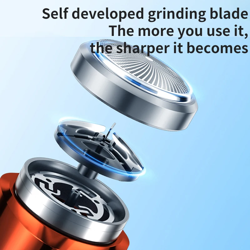 Электробритва для мытья воды Type-c зарядка портативный дорожный автомобиль мини