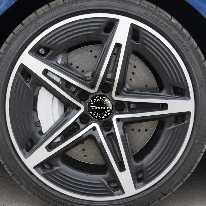 56/60/65 мм для Fiat TORO Logo Abarth 500 Albea Bravo Idea Uno Stilo ARGO CRONOS PUNTO TIPO DOBLO центральные наклейки на