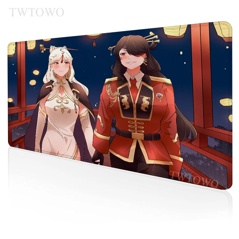 

Genshin Impact Beidou Mouse Pad Gaming XL New Home Custom Mousepad XXL keyboard pad MousePads Anti Slip Soft Carpet Table Mat