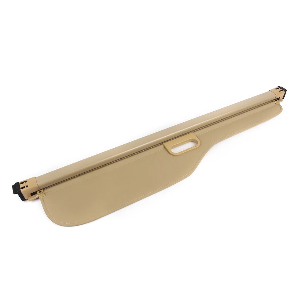 Beige Car Cargo Cover Retractable Rear Trunk Shade Assembly For Land Rover Discovery 3 4 LR3 LR4 2004-2016