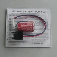 1pce er3 12aa 3 6v plc lithium battery with plug
