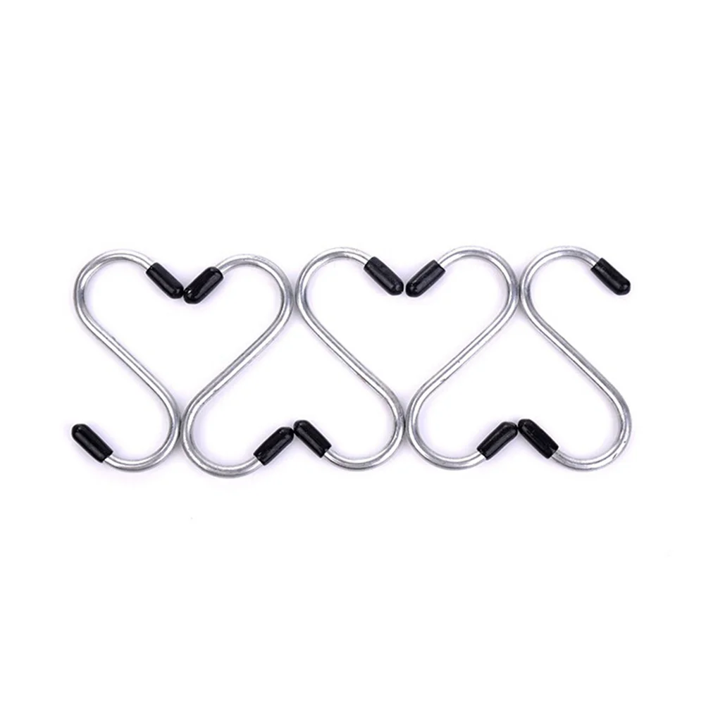 

4pcs Hanging Hook Sturdy Stainless Steel Universal Cookware Hook for Kitchen Garden Work Shop