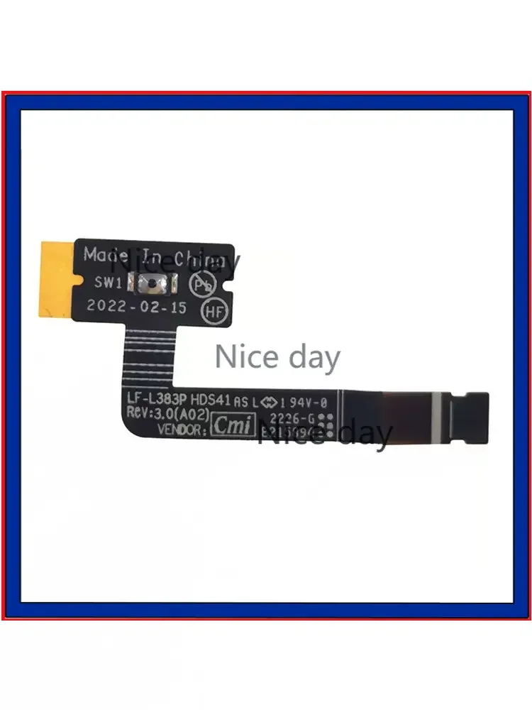 Сменный кабель переключателя питания для ноутбука Dell Alienware X14 LF-L383P HDS41 DA30001NV30 J6HM7