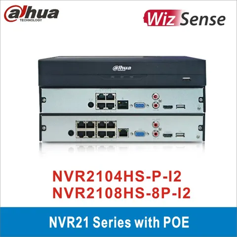 Сетевой видеорегистратор Dahua NVR, 4 POE и 8 POE