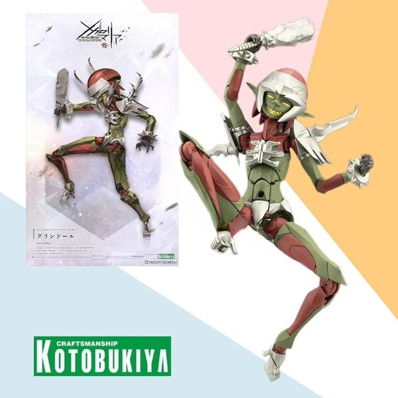 Фото В наличии: Сборная фигурка-робот Kotobukiya UNLIMITED UNIVERSE MEGALOMARIA GRIN DOLL, аниме-модель, игрушка, подарок для детей №1