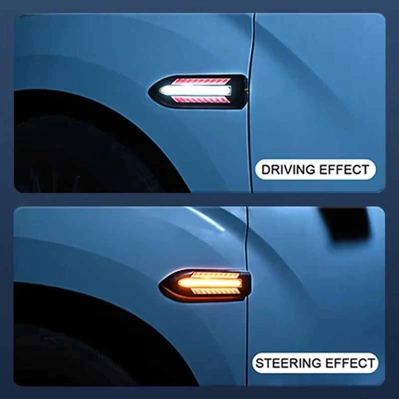 1 пара Автомобильные светодиодные лампы для руля DC 12 В