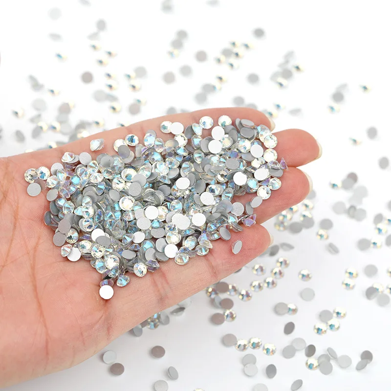 Высокое качество новый цвет хрустальные стразы без горячей фиксации супер яркие