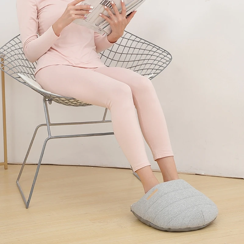 

USB Electric Foot Warmer Heating Pad Multipurpose Feet Warming Supplies for Grandfather Grandmother Birthday Gift B03E