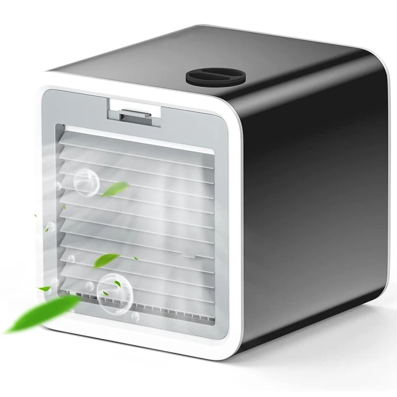 

Mobile Air Conditioners, Mini Air Cooler, Humidifier and Air Purifier,with Water Tank and 3 Power Levels,for Home Office
