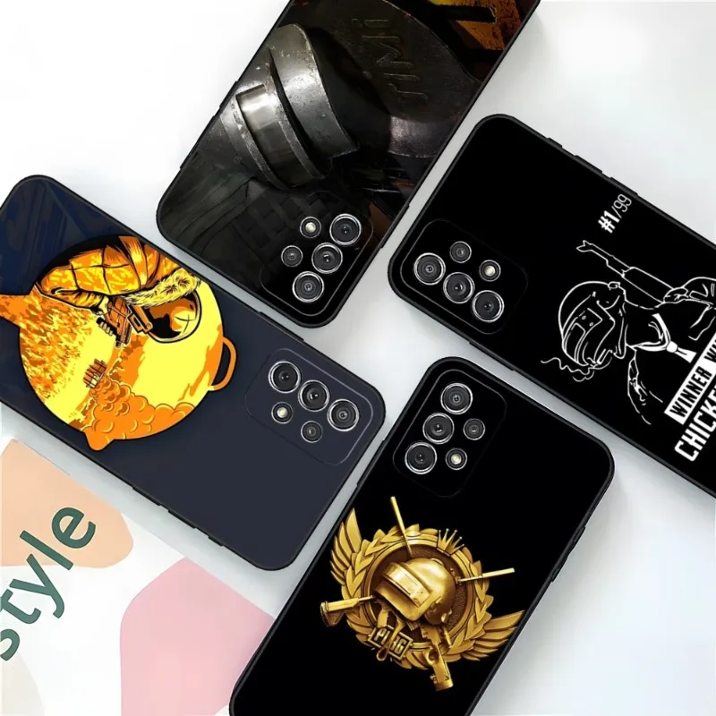 

Игровой чехол PUBG для телефона Samsung Galaxy A33 A21 A31 A22 A13 A52 A02 A53 A50 A32 A73 A40 A20 A23, задняя крышка