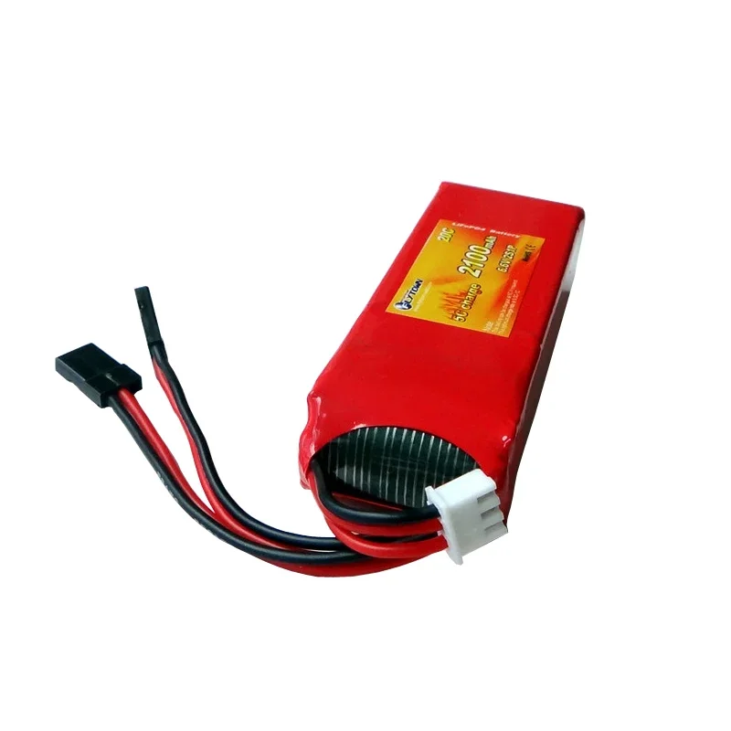 Батарея Flytown 2100mAh 6.6V 20C LiFePO4 RX для Futaba JR