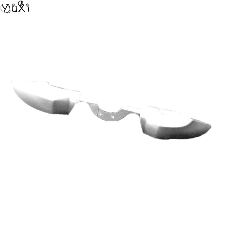 YuXi 1 шт. для контроллера Xbox One Elite бамперы LB RB серебряные кнопки ВКЛ./ВЫКЛ. средний