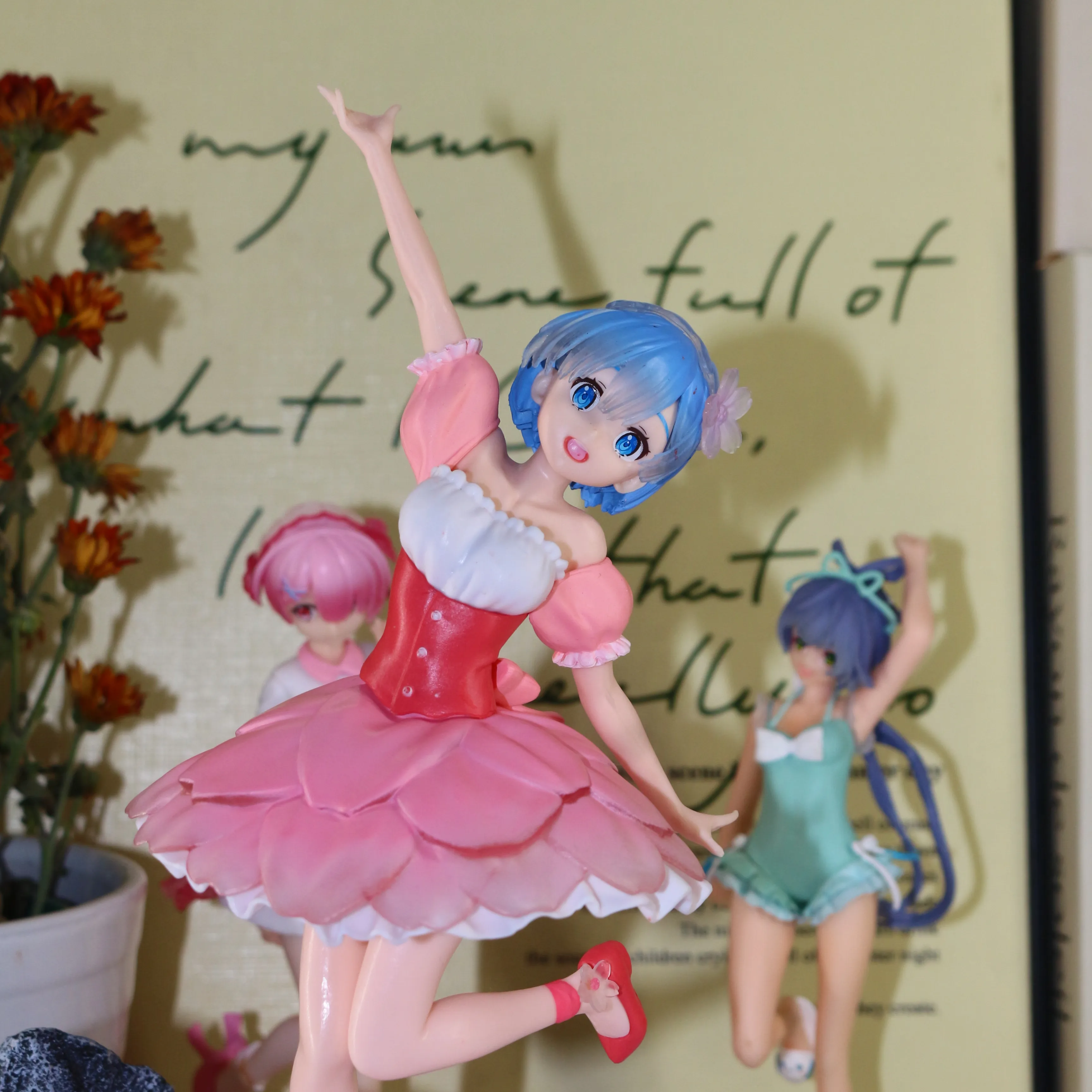 Розовая одежда забавная Девочка аксессуары аниме модель персонажа