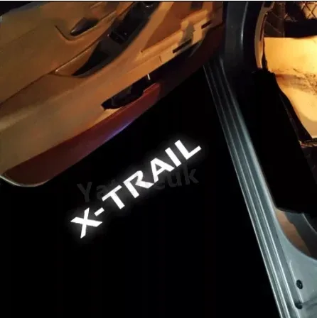 

Светодиодный аксессуар для проекции дверей автомобиля, приветственная лампа для Nissan X-trail T31 T30 2001-2014 Murano Z51 Z50 2002-2015 Sylphy 2006-2009 2X