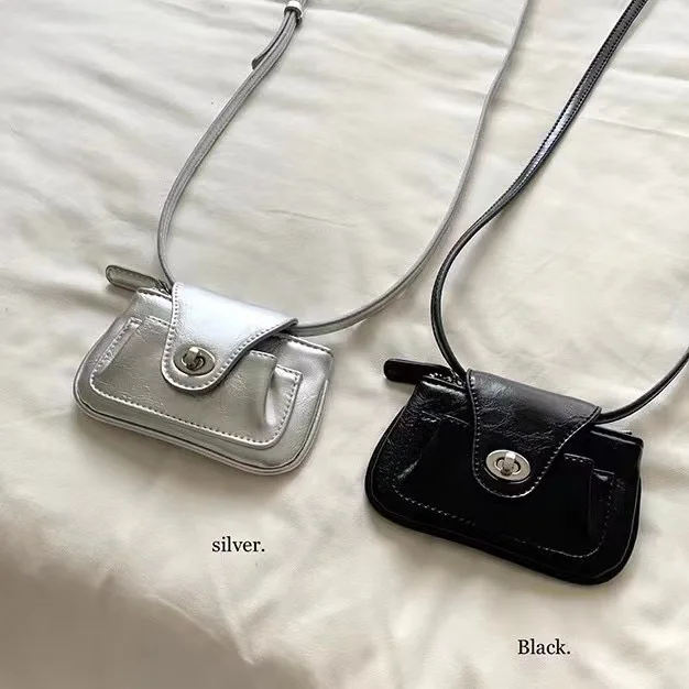 Fashion Mini Crossbody Bags for Women Oil Wax Leather Shoulder Bag Designer Bags Luxury Handbags Small Lipstick Coins Purses New