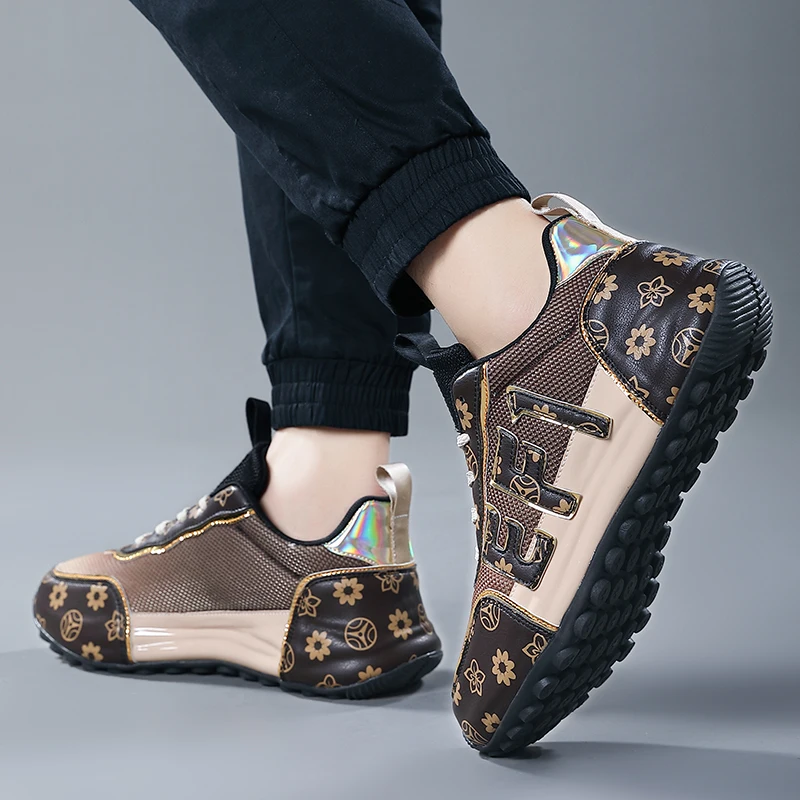 Brand Men Skateboarding High Quality Flat Man Sneakers Zapatos Hombre Autumn Male Sport Shoes Rubber Mens Luxury Shoes Man Boots