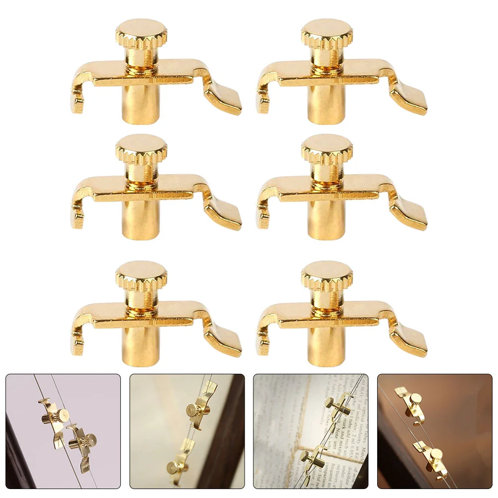 

6 Pcs Guitar Tools Erhu Fine-tuning Musical Instrument Parts Accessories Maintenance Supplies String