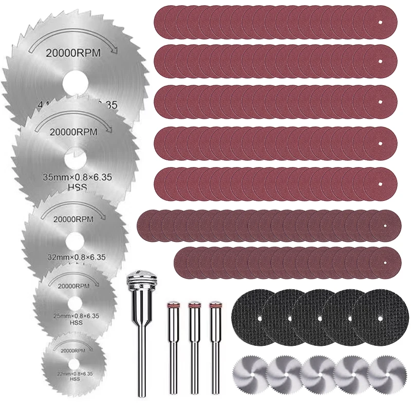 

Набор абразивных инструментов для мини-дрели Dremel