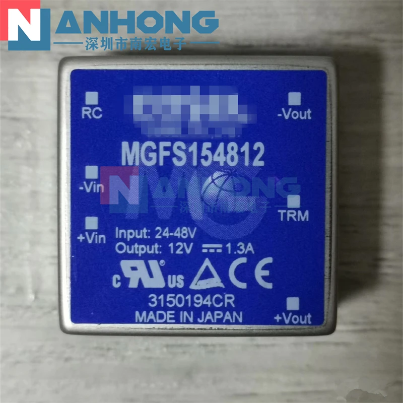 

MGFS154812 Power-Module Original New Input:24-48V Output:12V---1.3A