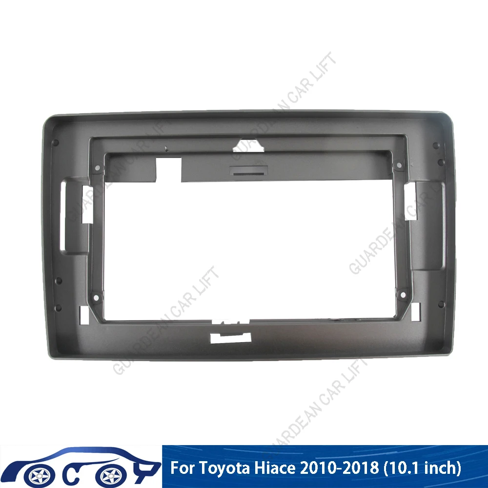 

2Din Audio Fitting Adaptor Panel Frame Kit Car Accessories For Toyota Hiace 2012-2018 10.1 inch Android MP5 Player Casing Frame