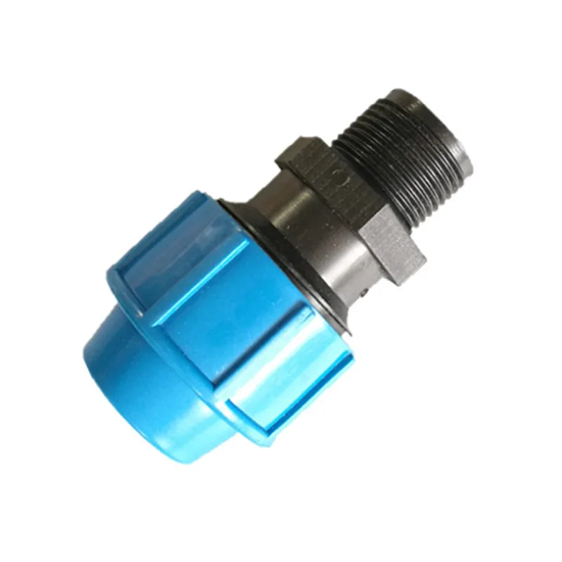 

Water Saving Irrigation Equipment, Water Pipe Connection Accessories Φ 40Pe External Thread Direct External Thread Joint Externa