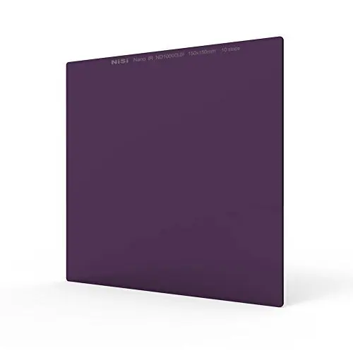 

NiSi 150X150mm Square Neutral Density Filter IR ND1000(3.0) ND 10 Stops Big Stopper Coating Optical Glass for Wide Angle Lens