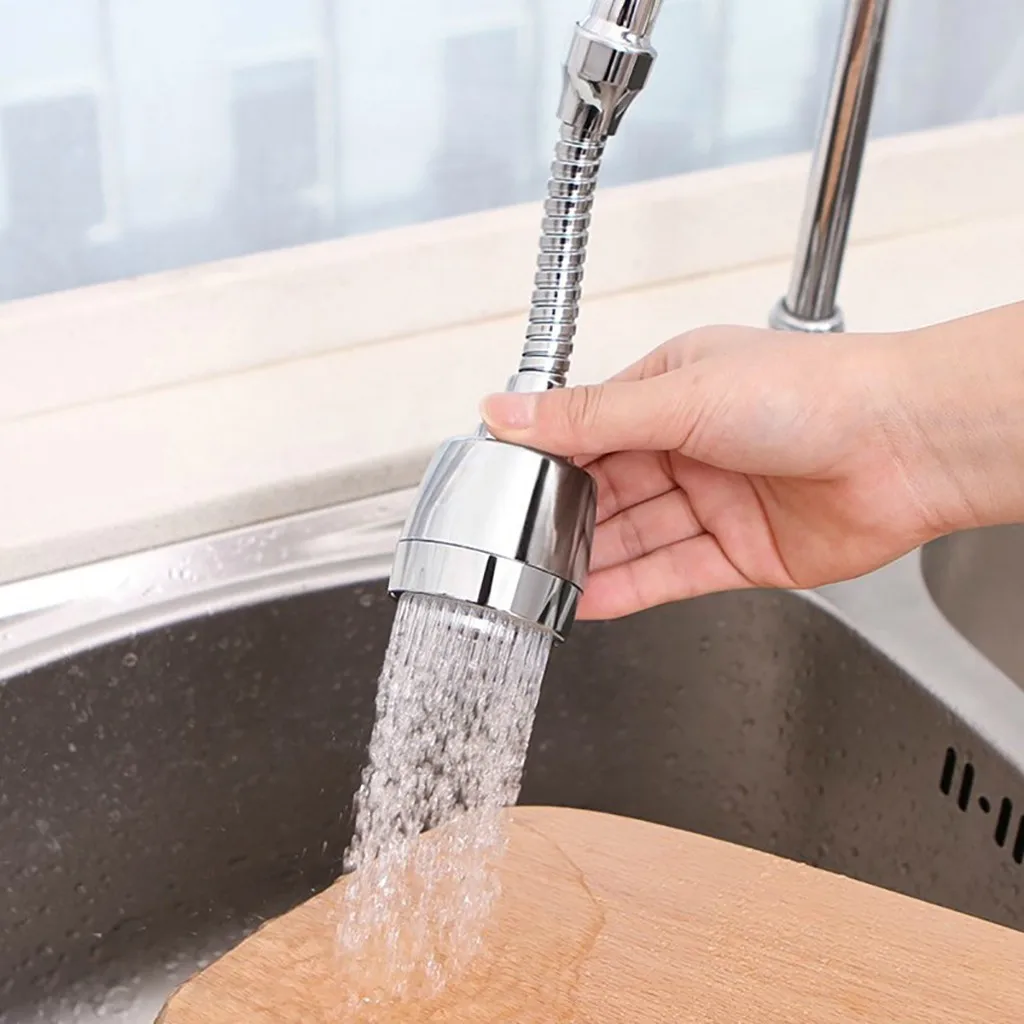 

New Flexible Faucet Sprayer Turbo Flex 360 Sink Faucet Sprayer Jet Stream Faucet Extension Part Bathroom Kitchen Accessories
