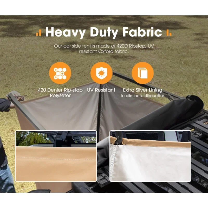 Портативная душевая палатка для 420D Ripstop Oxford как домашняя конфиденциальная