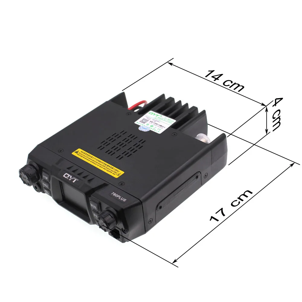 Najtaniej QYT KT-780 Plus Mobilne Radio Pojedyncza Opaska UHF 75W VHF 100W Quad Wyświetlacz Samochodowy Stacja Nadawczo-odbiorcza Radio Dla Amatorów Komunikacji