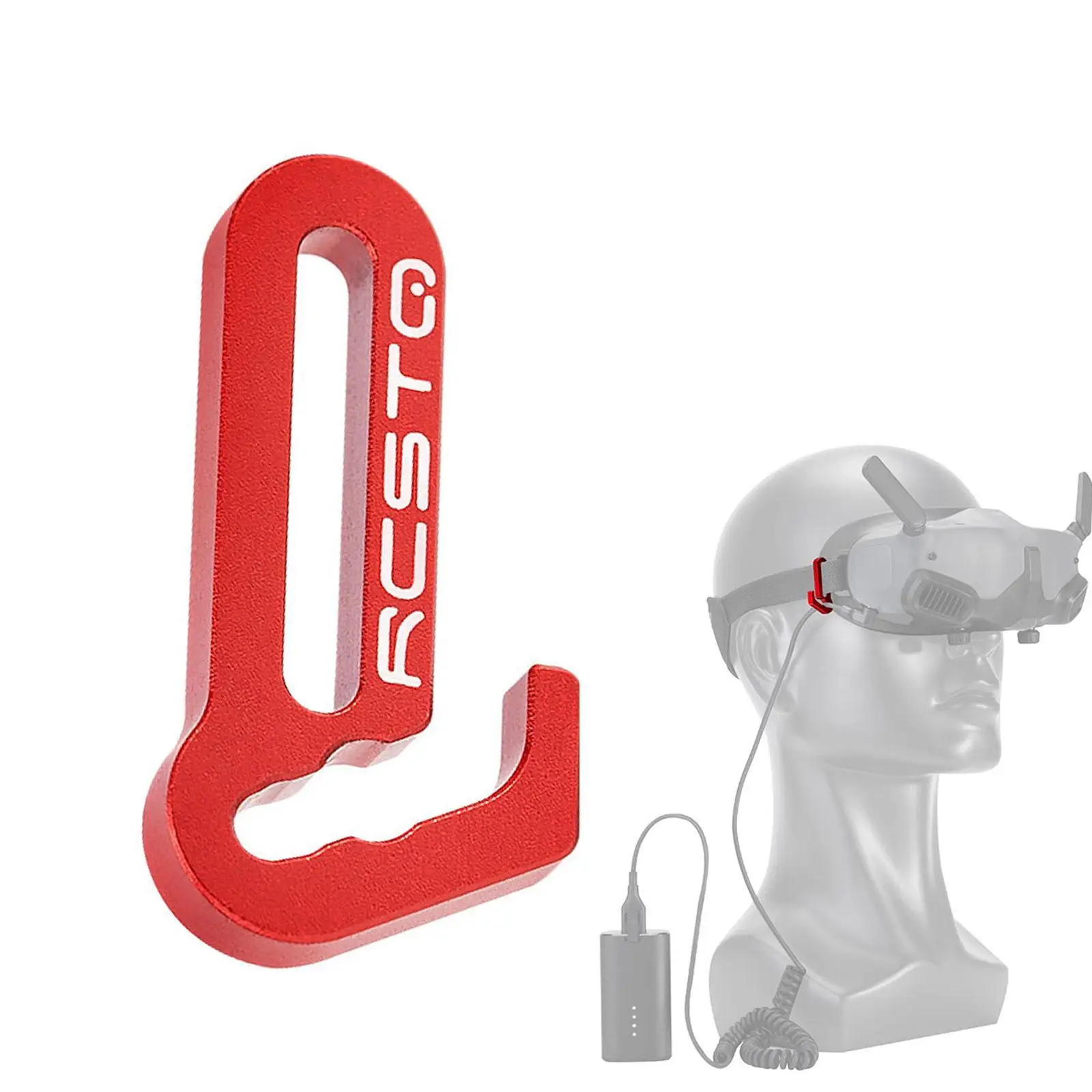 

Buckle For DJI AVATA GOGGLES 2 Glasses Line Fixing Fastener Aluminum Alloy Anti Falling Part Double Buckle Accessories