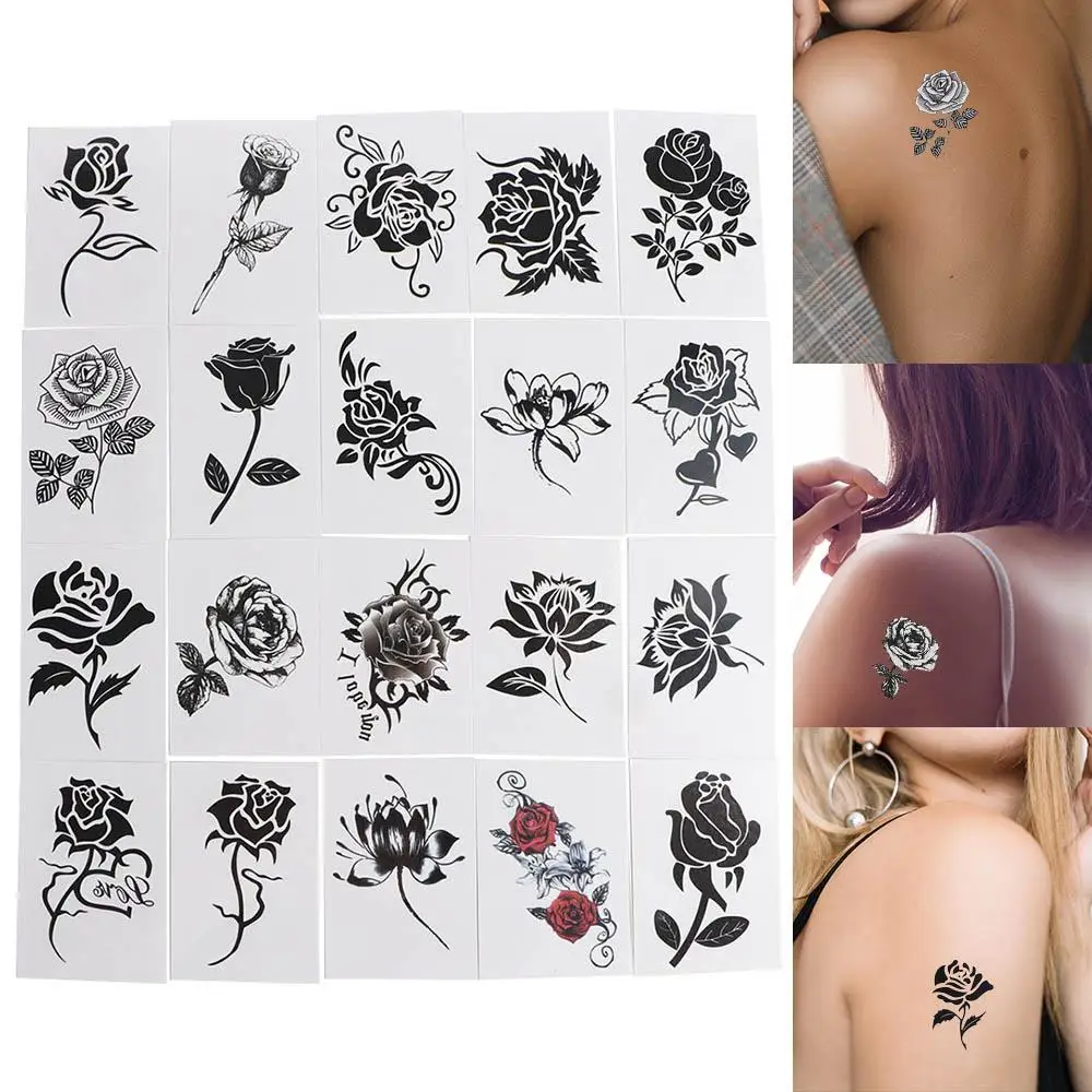 10/20/30/50 шт./набор водостойкая татуировка на руку