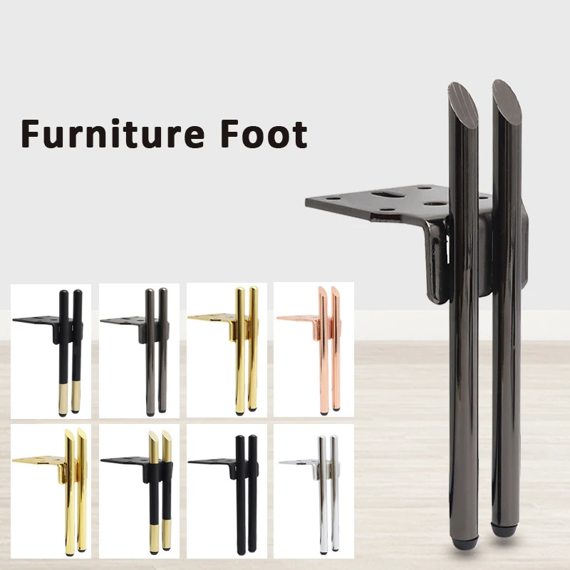 

Luxury Gold Metal Sofa Legs Modern Dresser Feet Furniture Foot Upgraded & Thickened Cabinet Metal Legs Sofa Table Kitchen Legs