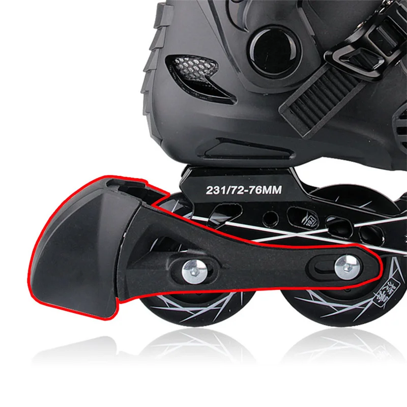 

Inline Roller Skate Brake for Slalom Skating General Use Skid for 219/231/243mm Frame Patines Back Lock for Seba Powerslide Shoe