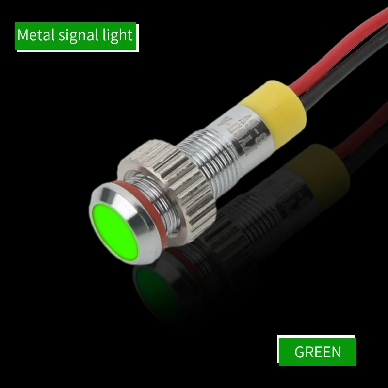 

Металлический светодиодный индикатор ELEABC