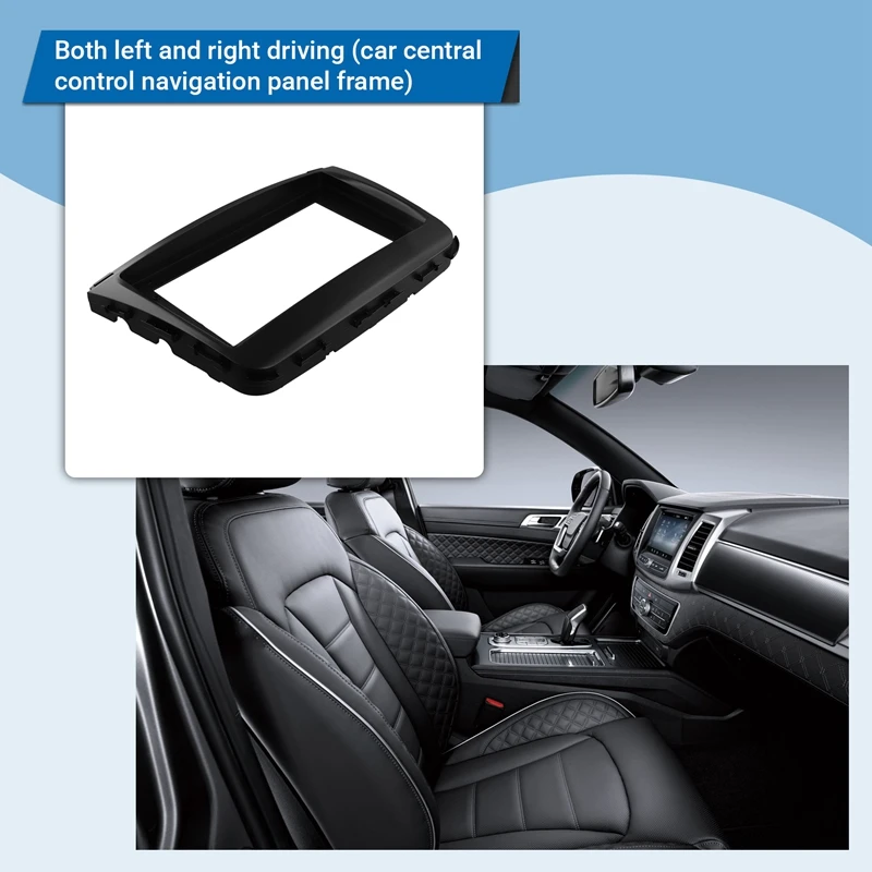 Рама для автомобильного радио 9 дюймов Ssangyong Rexton 2018 установка DVD GPS Mp5 комплект