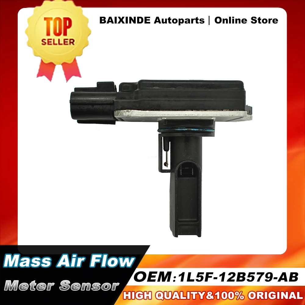 

1PCS OEM 1L5F-12B579-AB 1L5F12B579AB MAF Mass Air Flow Meter Sensor For Ford Focus Mondeo Auto Acessories