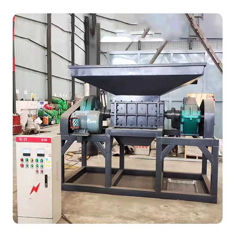 Фото 400 HDPE/LDPE пластиковая бутылка с перебойником, металлический измельчитель с одним двойным валом, дробилка, машины для переработки, ПЛК, коробка передач/процессор передач, компоненты №4