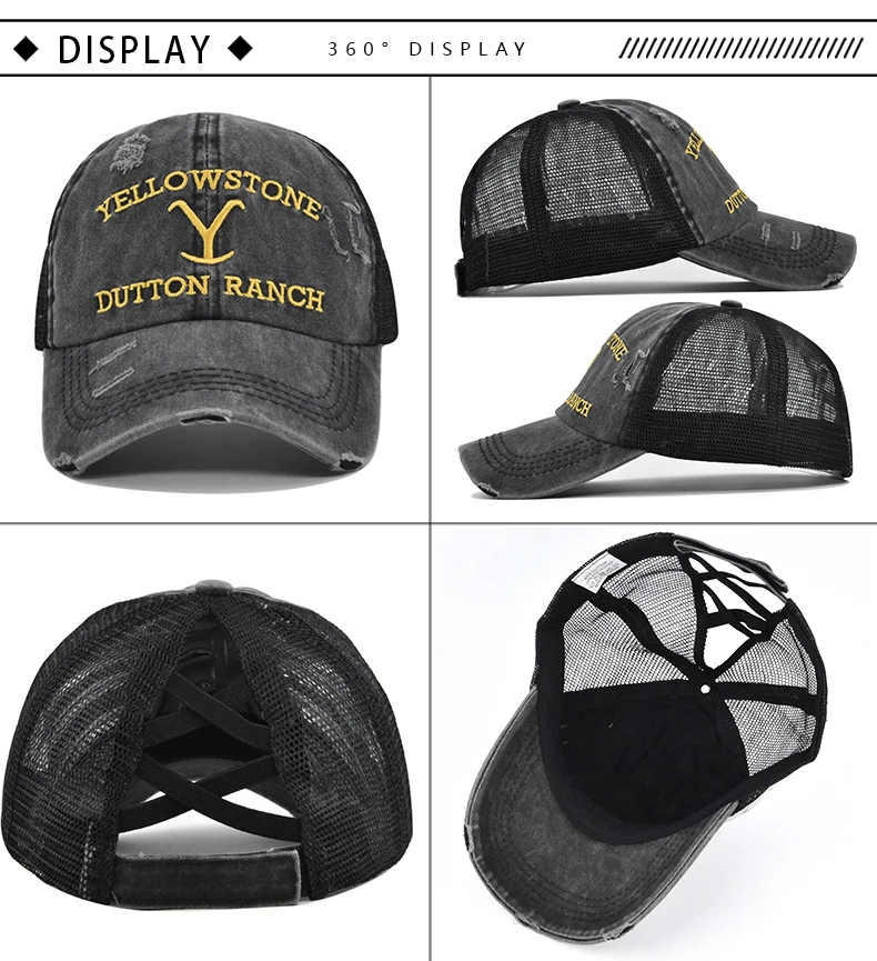 Бейсболка в стиле унисекс с вышивкой для отдыха на природе |