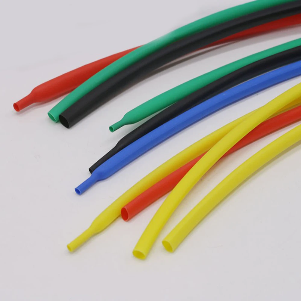 

1M/2M/5M/10M/20M/50M/100M Heat Shrink Tubing Shrink Ratio 2:1 Diameter 0.6/0.8/1/1.5/2mm Heat Shrink Tubing Sold By The Meter