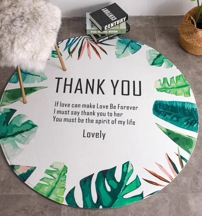 Круглый ковер детский прикроватный подвесная корзина подвесные коврики для