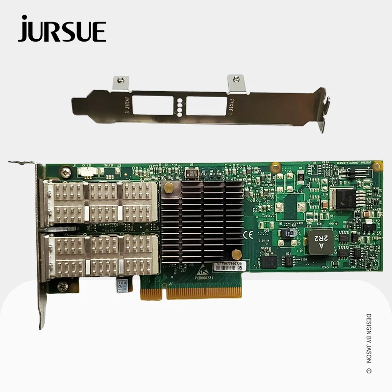 Карта памяти Mellanox, 40 Гбит/с, 2 порта, QDR Sun Infiniband X4242A 375-3696 PCIe x8